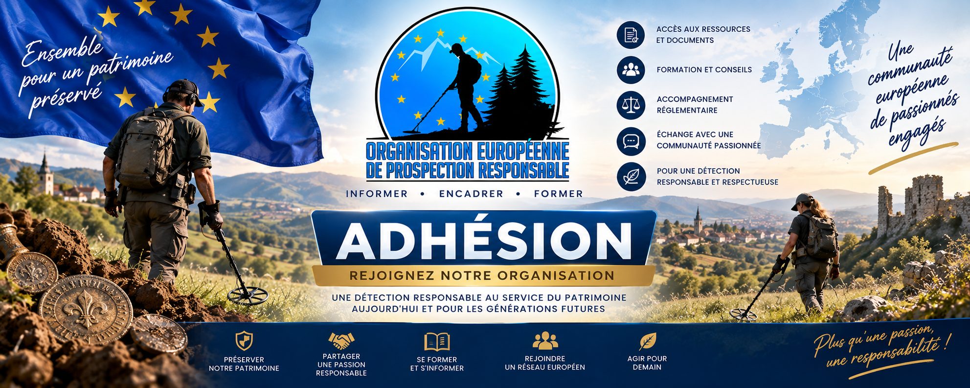 Adhésion à l'Organisation Européenne de Prospection Responsable