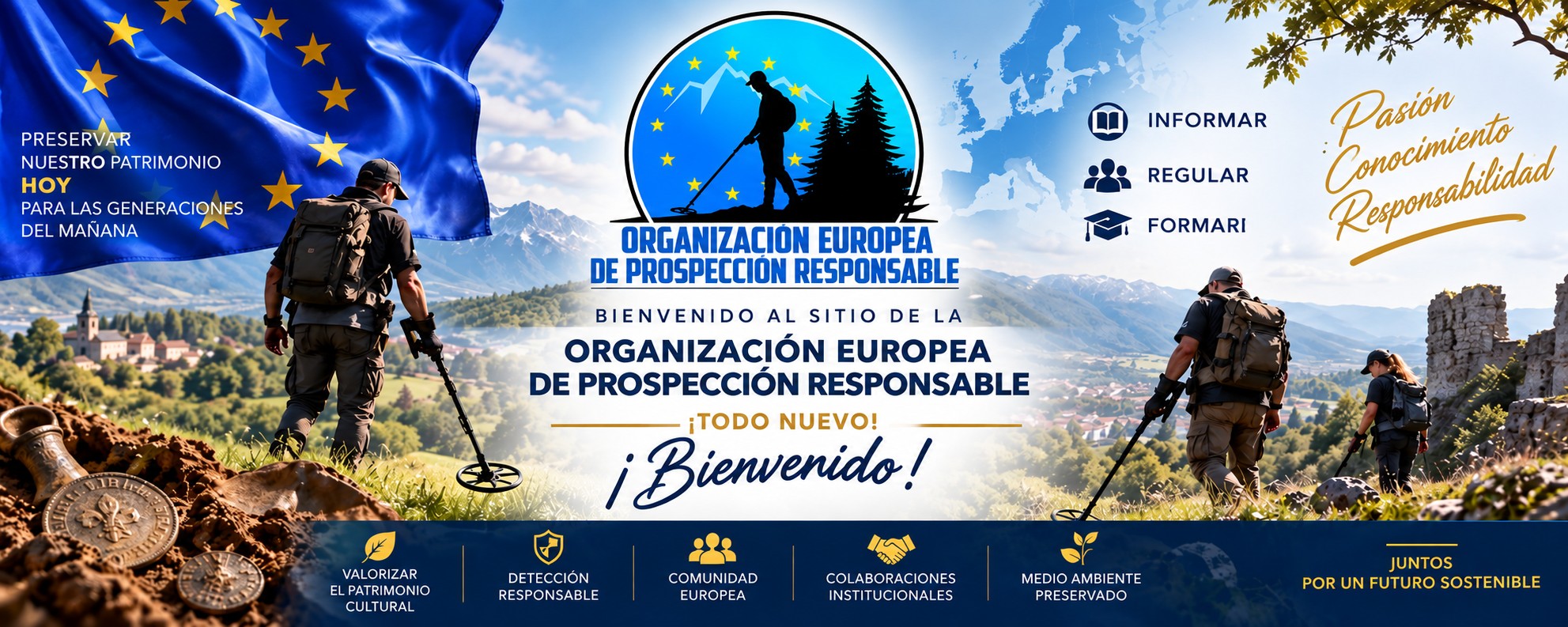 Bienvenido al sitio de la Organización Europea de Prospección Responsable