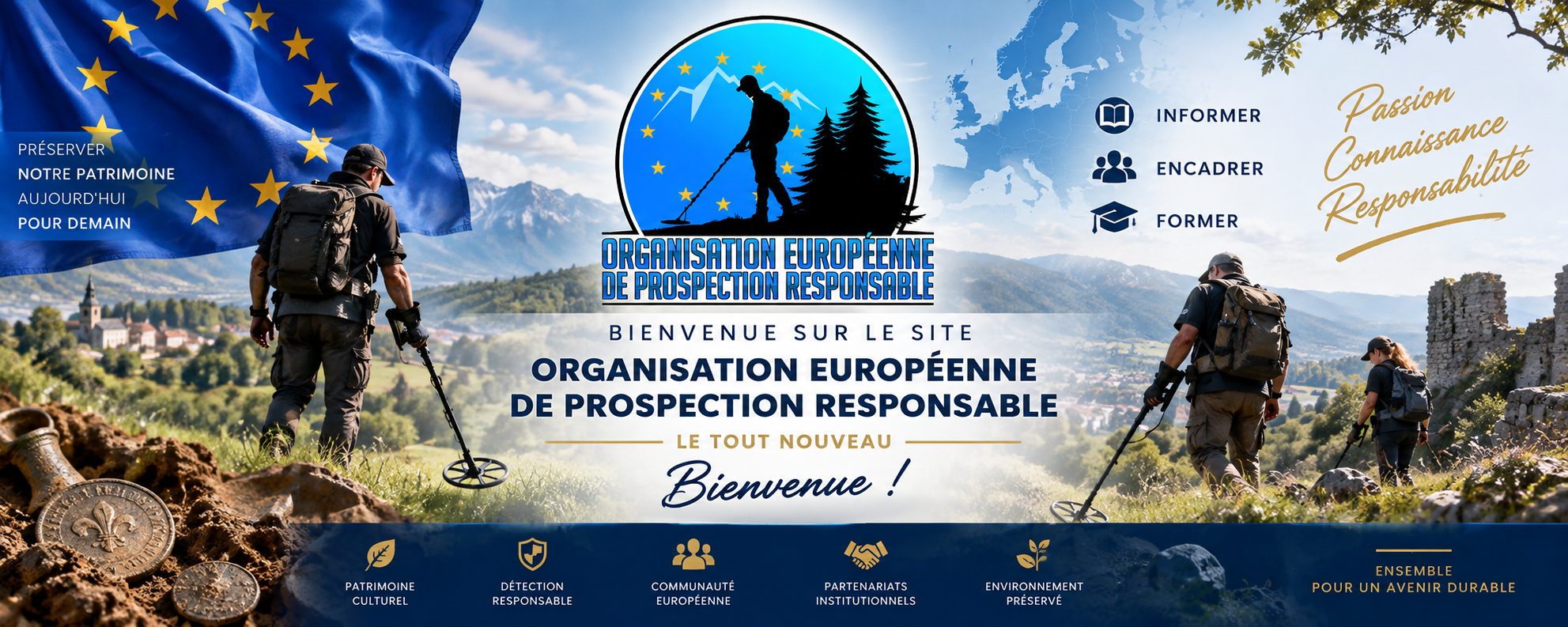 Bienvenue sur le site de l'Organisation Européenne de Prospection Responsable