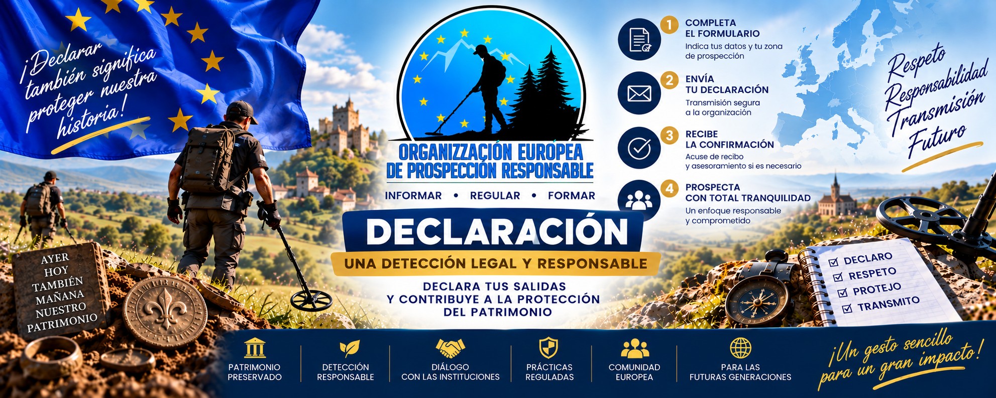 Declaración — una detección legal y responsable, OEPR
