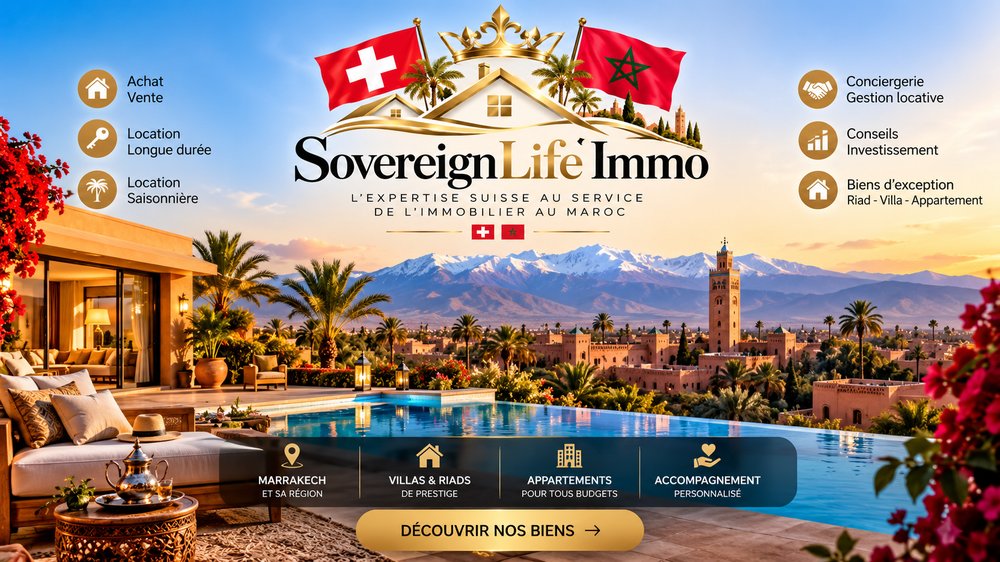 Sovereign Life Immo — agence immobilière à Marrakech